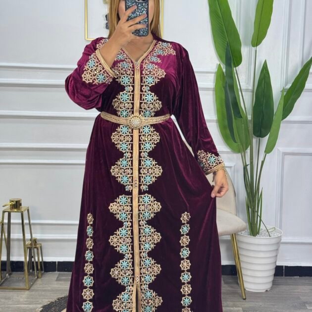 قفطان اردني طرز شعرة حرة 148