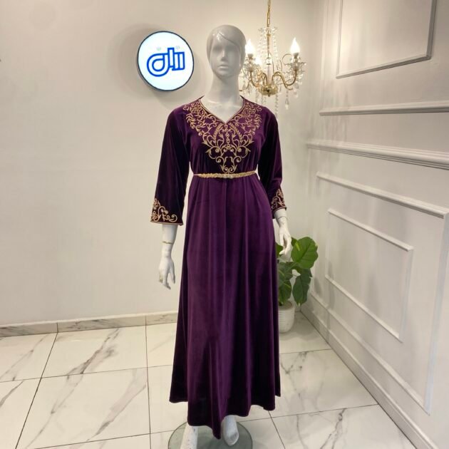 جبة يونانية قطيفة رويال (كود 221)