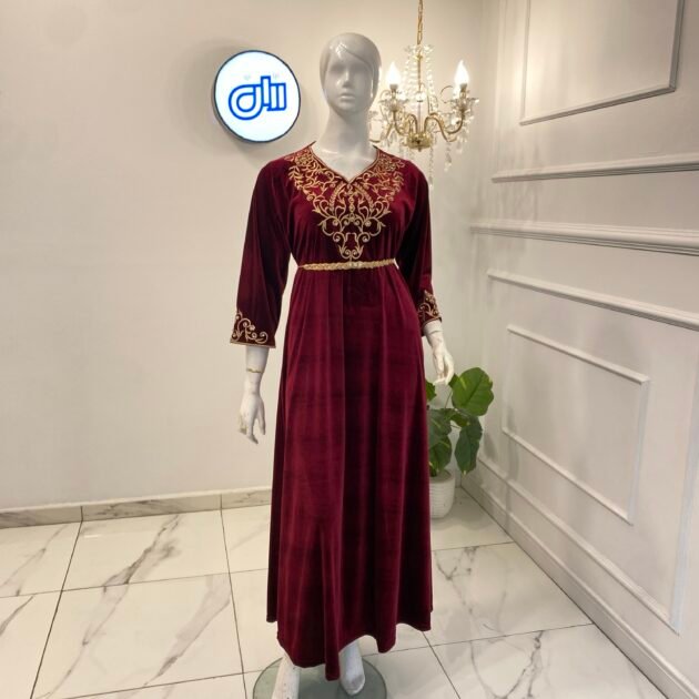 جبة يونانية قطيفة رويال (كود 221)